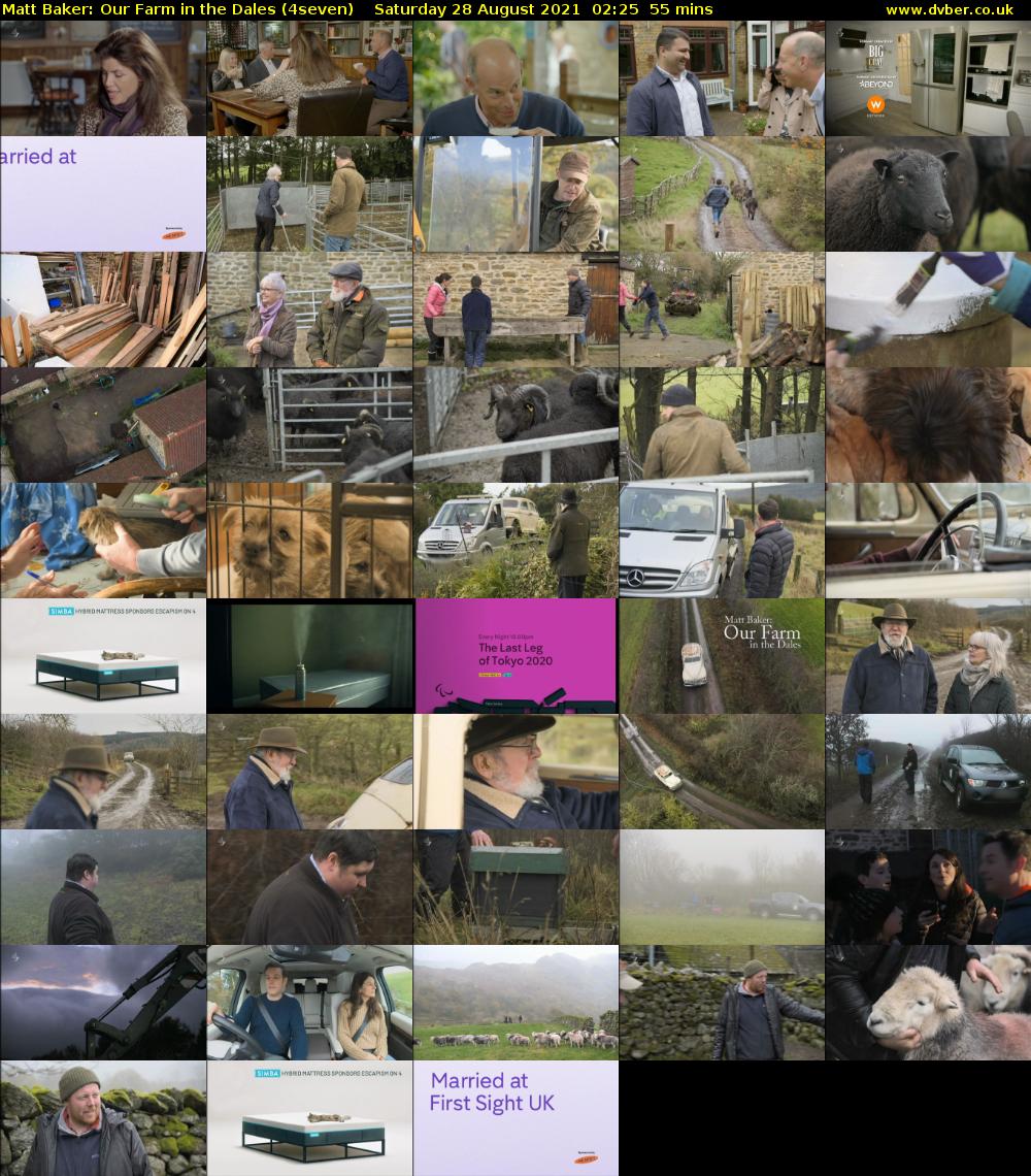 Matt Baker: Our Farm in the Dales (4seven) Saturday 28 August 2021 03:25 - 04:20