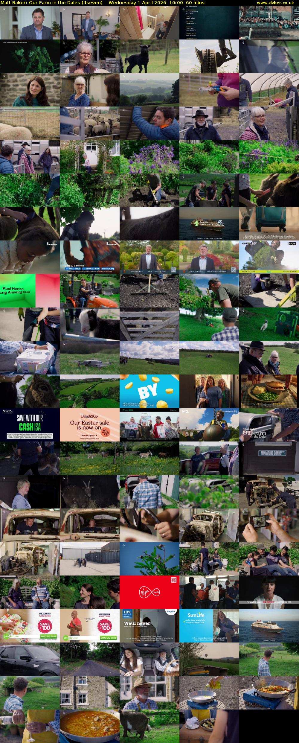 Matt Baker: Our Farm in the Dales (4seven) Wednesday 1 April 2026 10:00 - 11:00