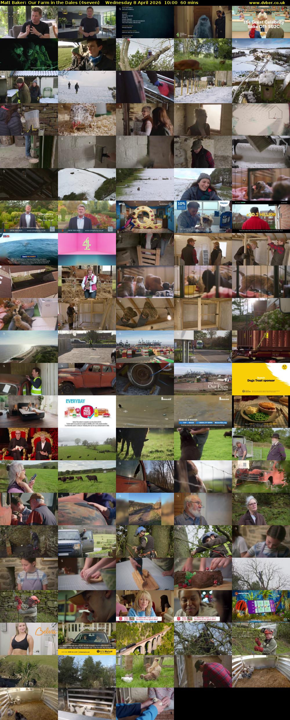 Matt Baker: Our Farm in the Dales (4seven) Wednesday 8 April 2026 10:00 - 11:00