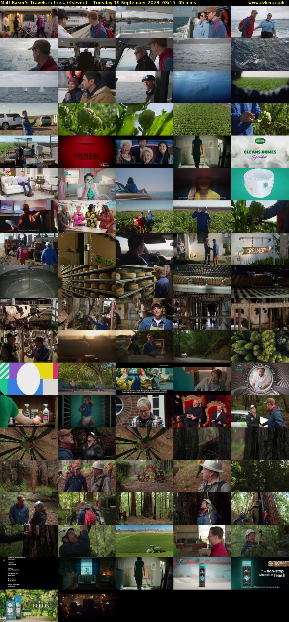 Matt Baker's Travels in the... (4seven) Tuesday 19 September 2023 03:15 - 04:20