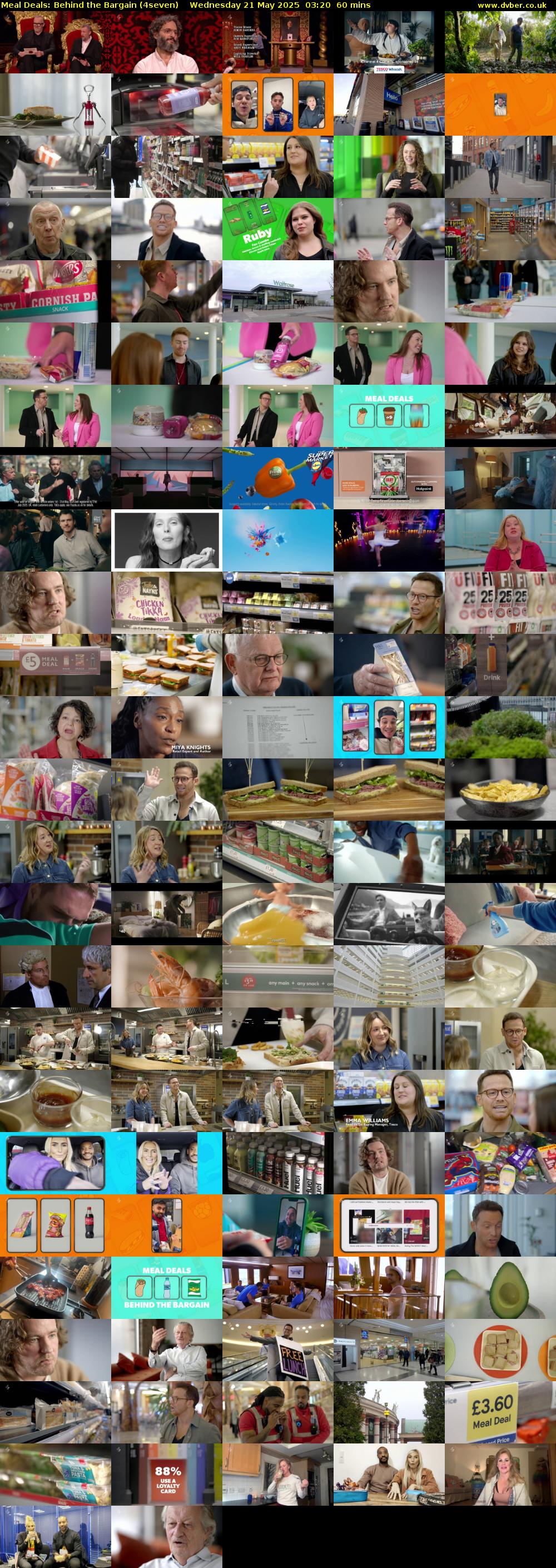 Meal Deals: Behind the Bargain (4seven) Wednesday 21 May 2025 03:20 - 04:20