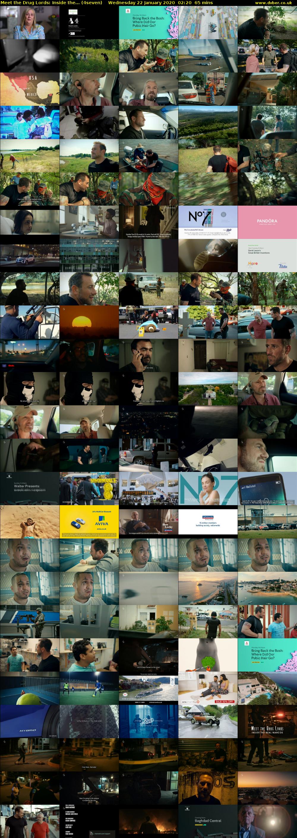 Meet the Drug Lords: Inside the... (4seven) Wednesday 22 January 2020 02:20 - 03:25