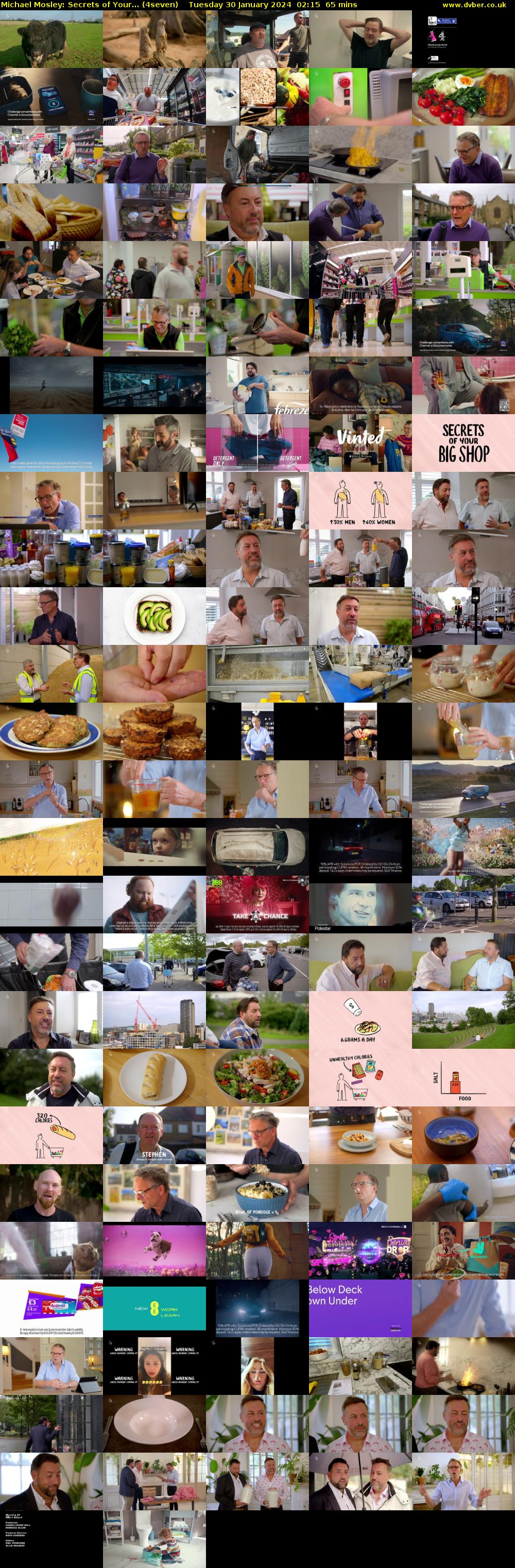 Michael Mosley: Secrets of Your... (4seven) Tuesday 30 January 2024 02:15 - 03:20