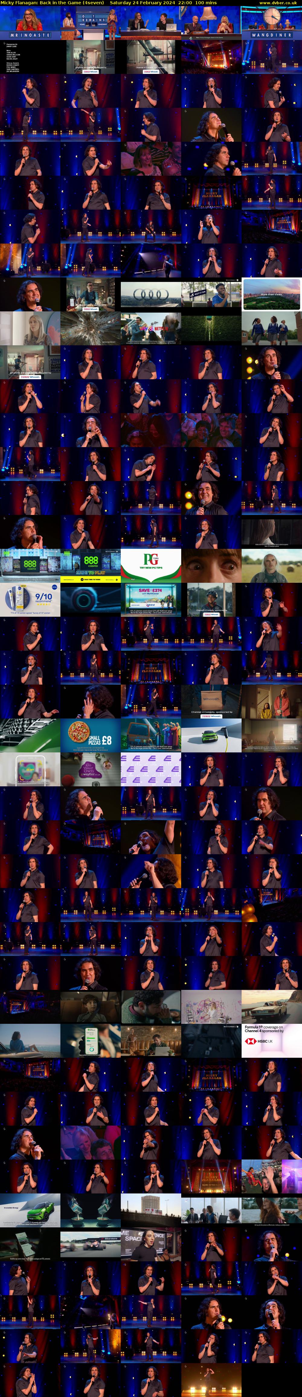 Micky Flanagan: Back in the Game (4seven) Saturday 24 February 2024 22:00 - 23:40