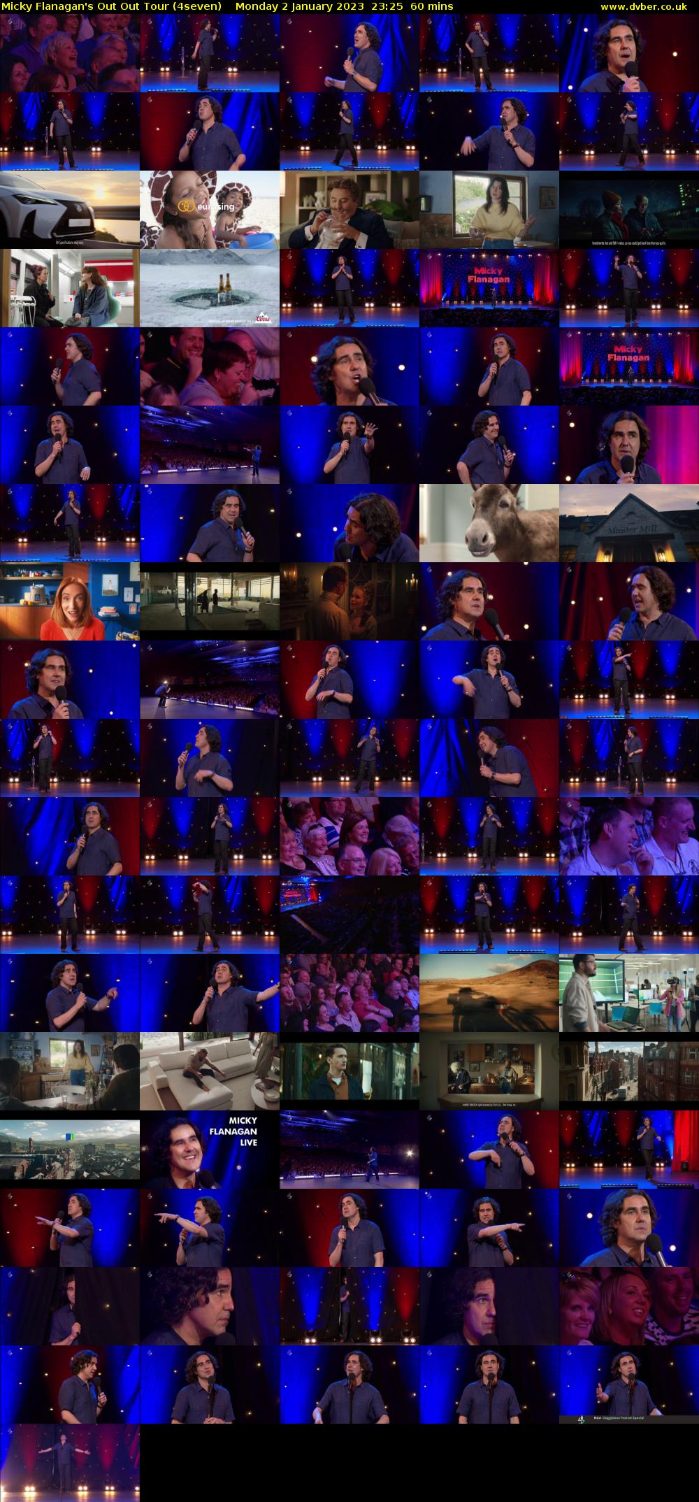Micky Flanagan's Out Out Tour (4seven) Monday 2 January 2023 23:25 - 00:25