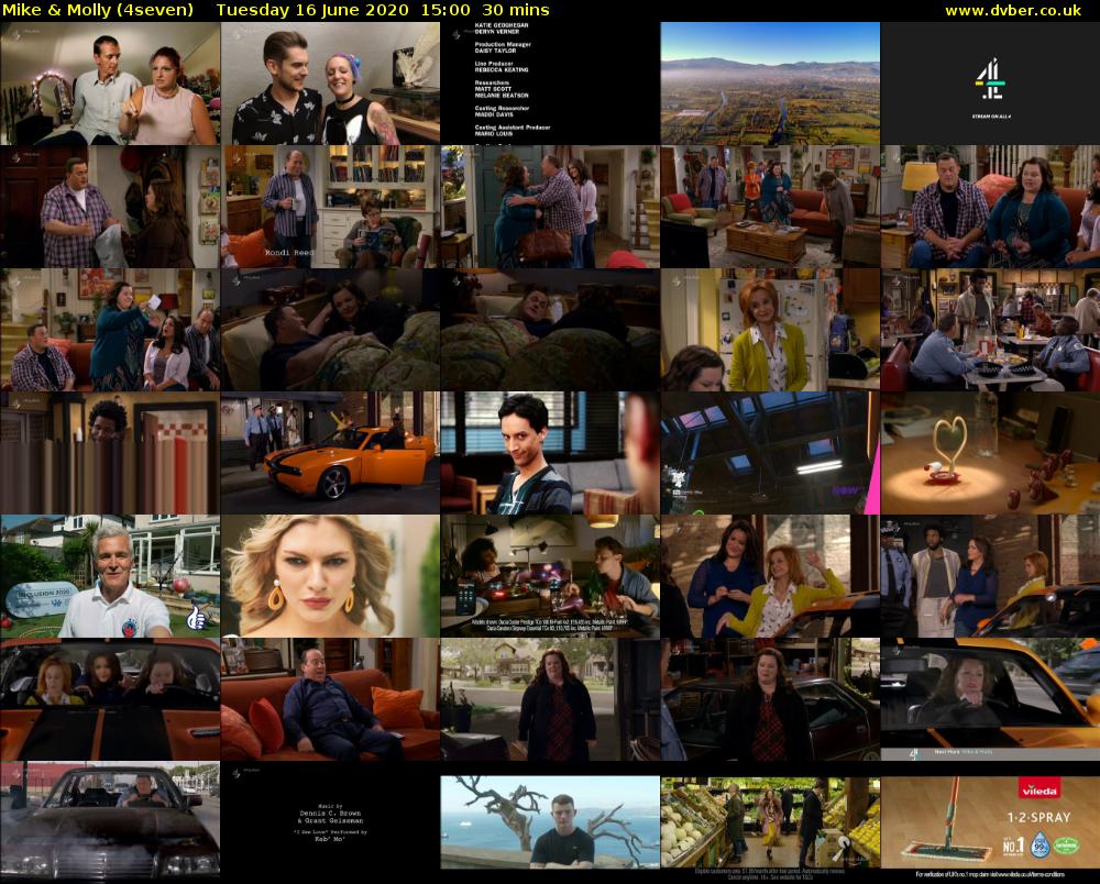 Mike & Molly (4seven) Tuesday 16 June 2020 15:00 - 15:30