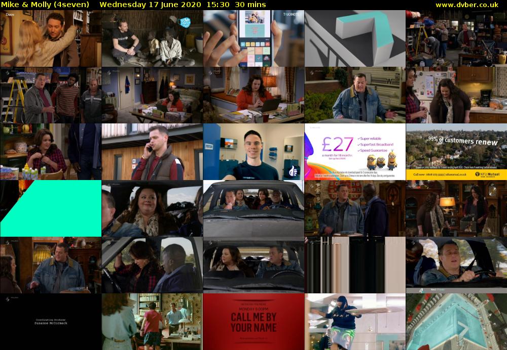 Mike & Molly (4seven) Wednesday 17 June 2020 15:30 - 16:00