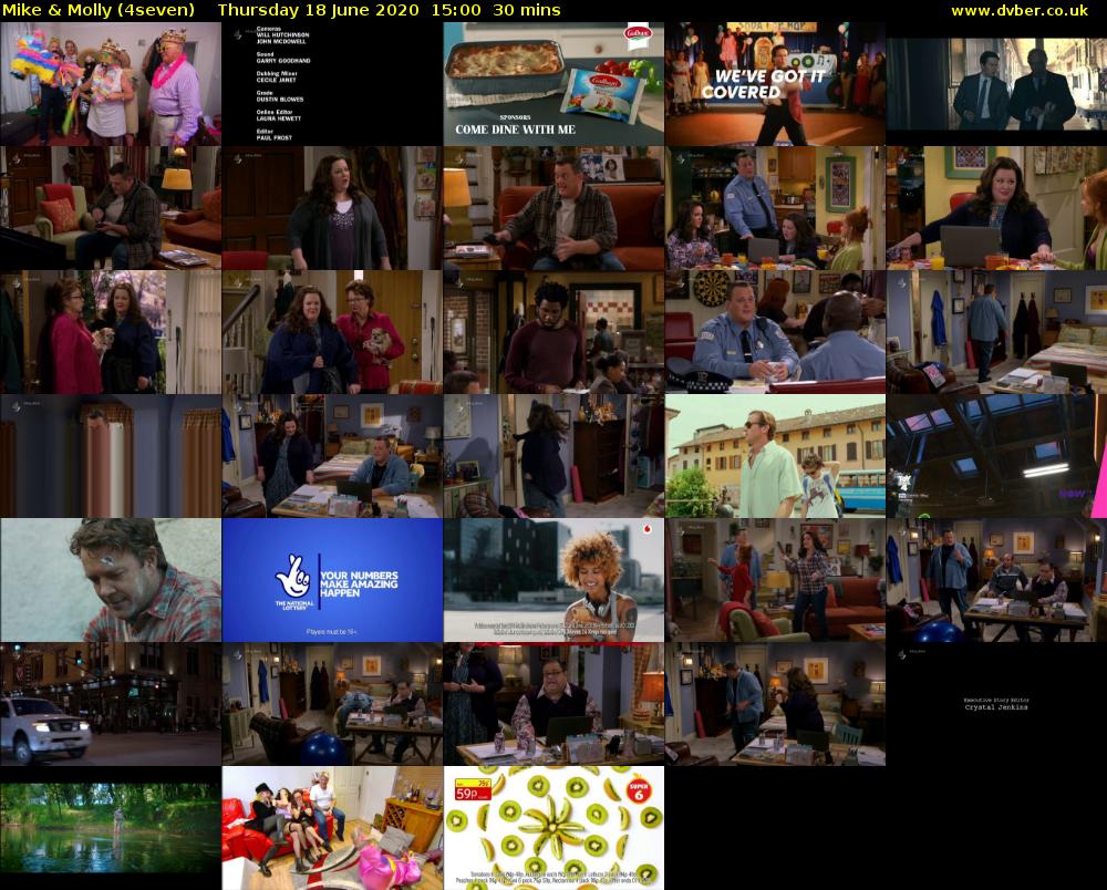 Mike & Molly (4seven) Thursday 18 June 2020 15:00 - 15:30
