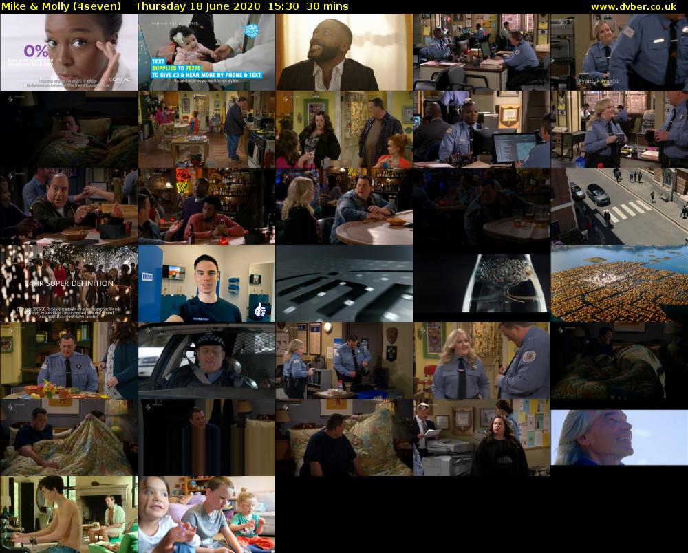 Mike & Molly (4seven) Thursday 18 June 2020 15:30 - 16:00