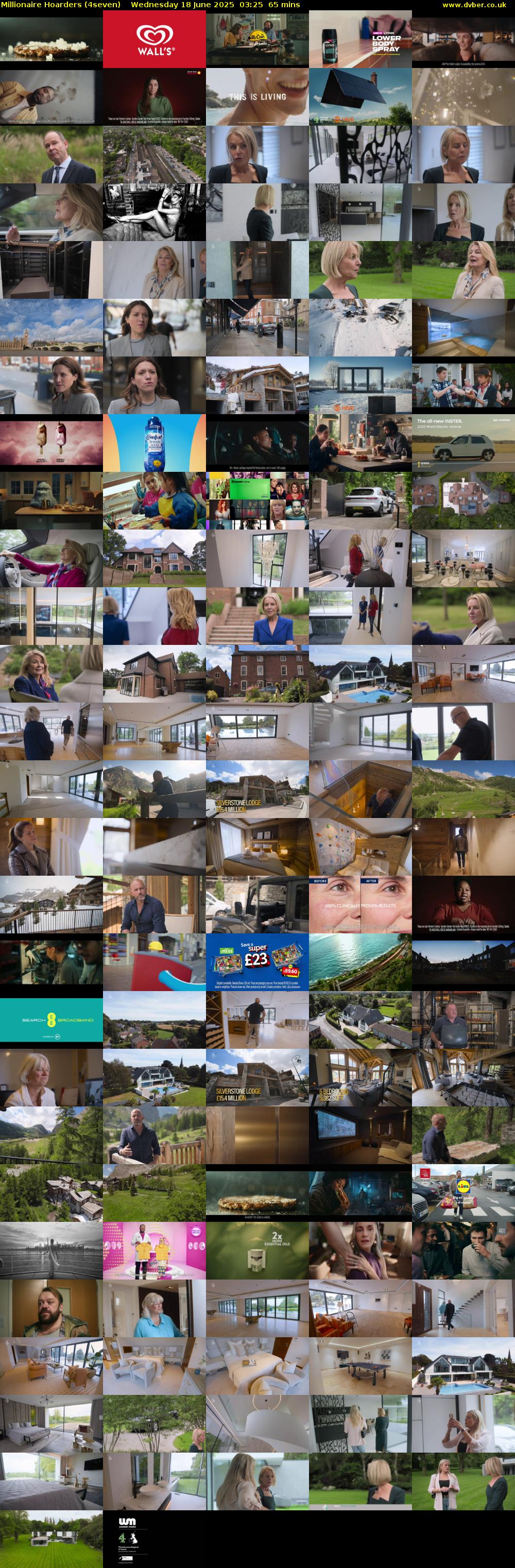 Millionaire Hoarders (4seven) Wednesday 18 June 2025 03:25 - 04:30