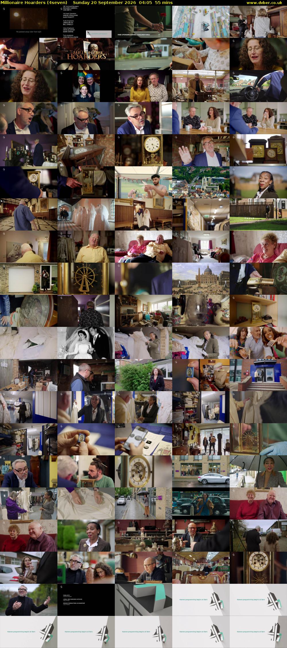 Millionaire Hoarders (4seven) Sunday 20 September 2026 04:05 - 05:00