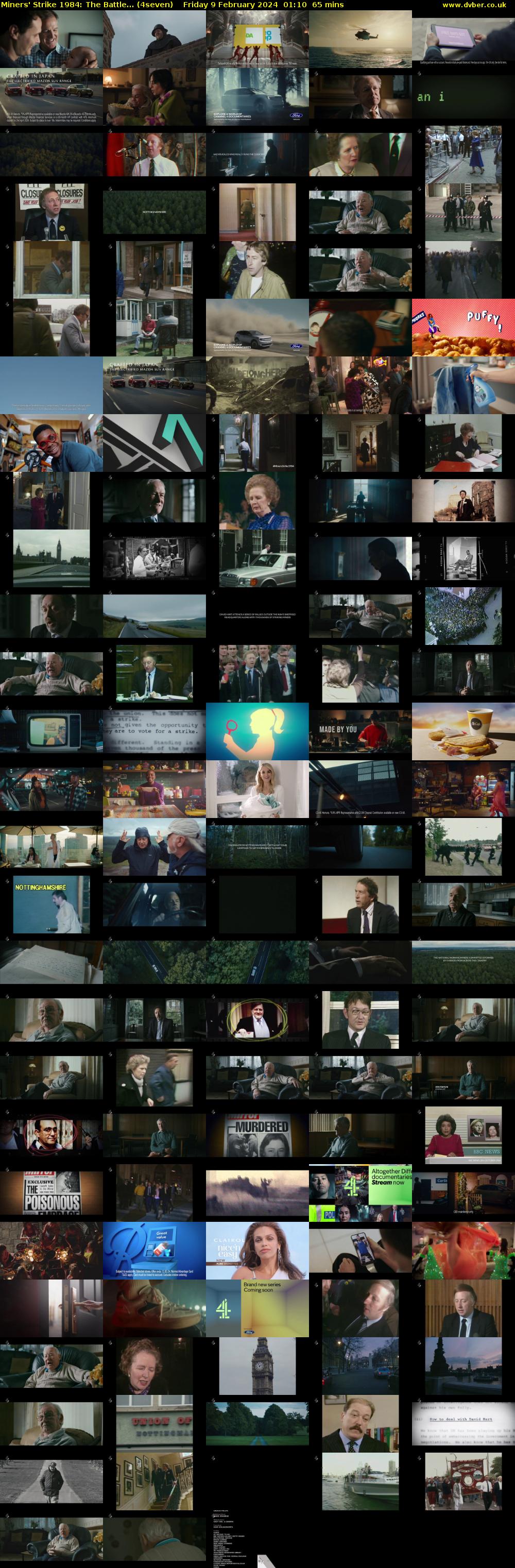 Miners' Strike 1984: The Battle... (4seven) Friday 9 February 2024 01:10 - 02:15