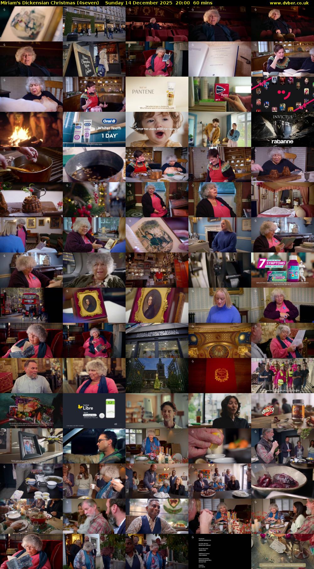 Miriam's Dickensian Christmas (4seven) Sunday 14 December 2025 20:00 - 21:00