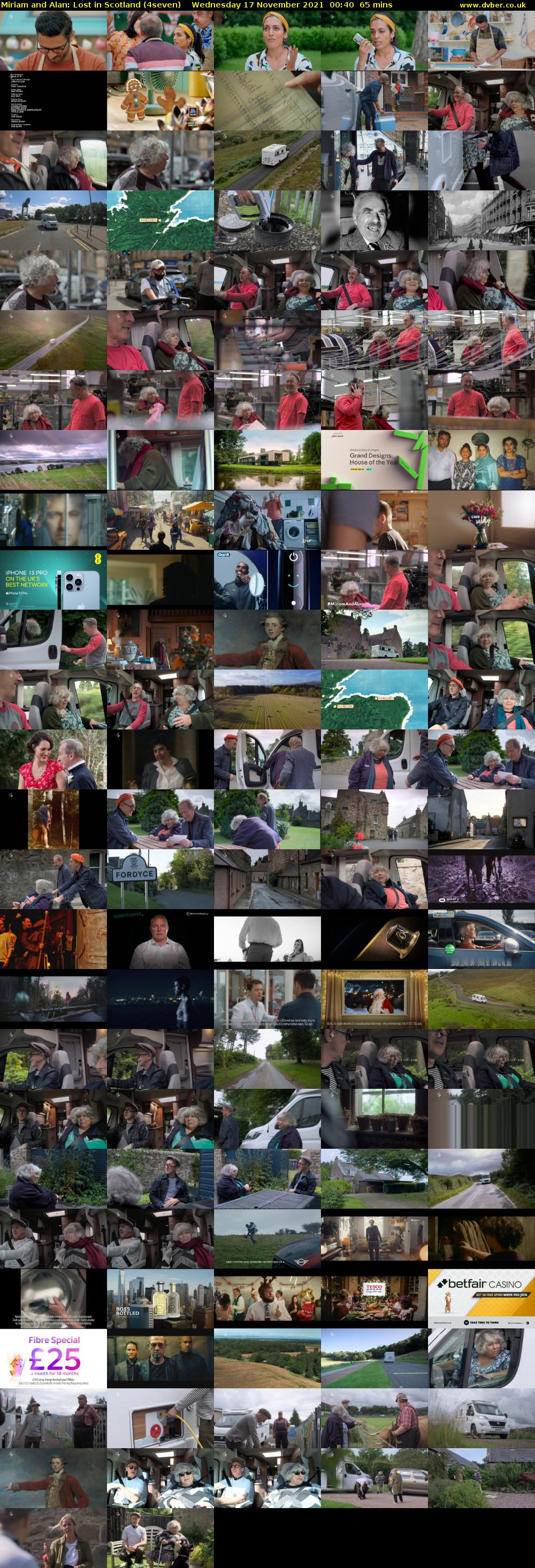 Miriam and Alan: Lost in Scotland (4seven) Wednesday 17 November 2021 00:40 - 01:45
