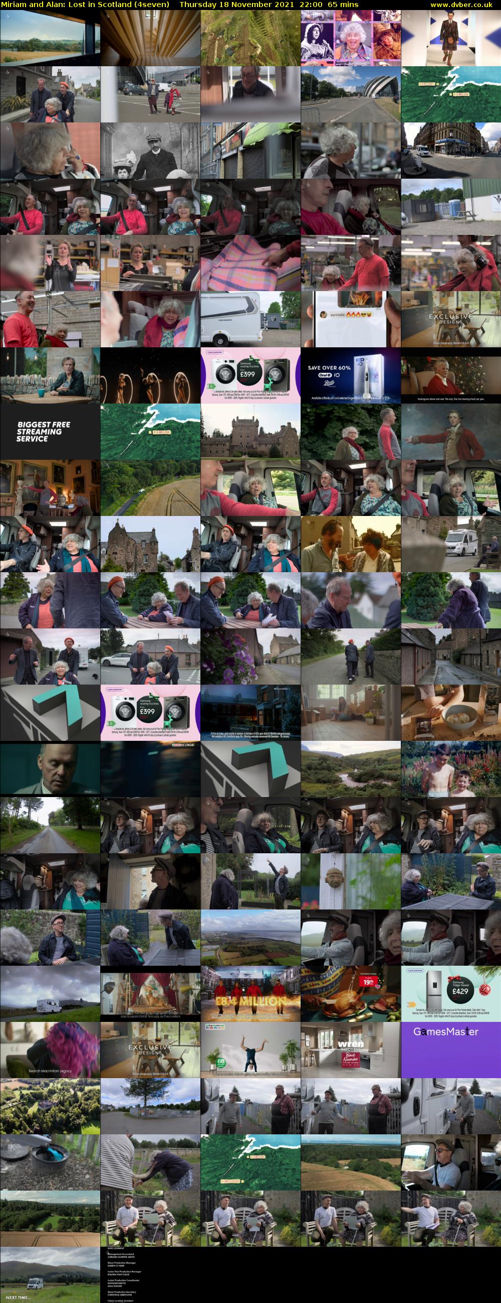 Miriam and Alan: Lost in Scotland (4seven) Thursday 18 November 2021 22:00 - 23:05