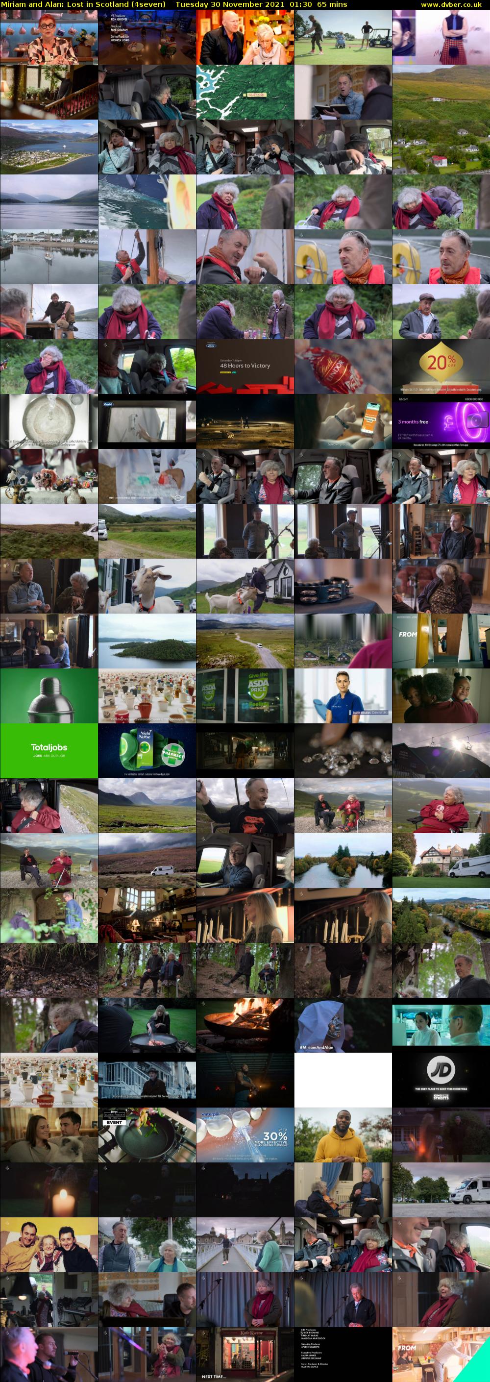 Miriam and Alan: Lost in Scotland (4seven) Tuesday 30 November 2021 01:30 - 02:35