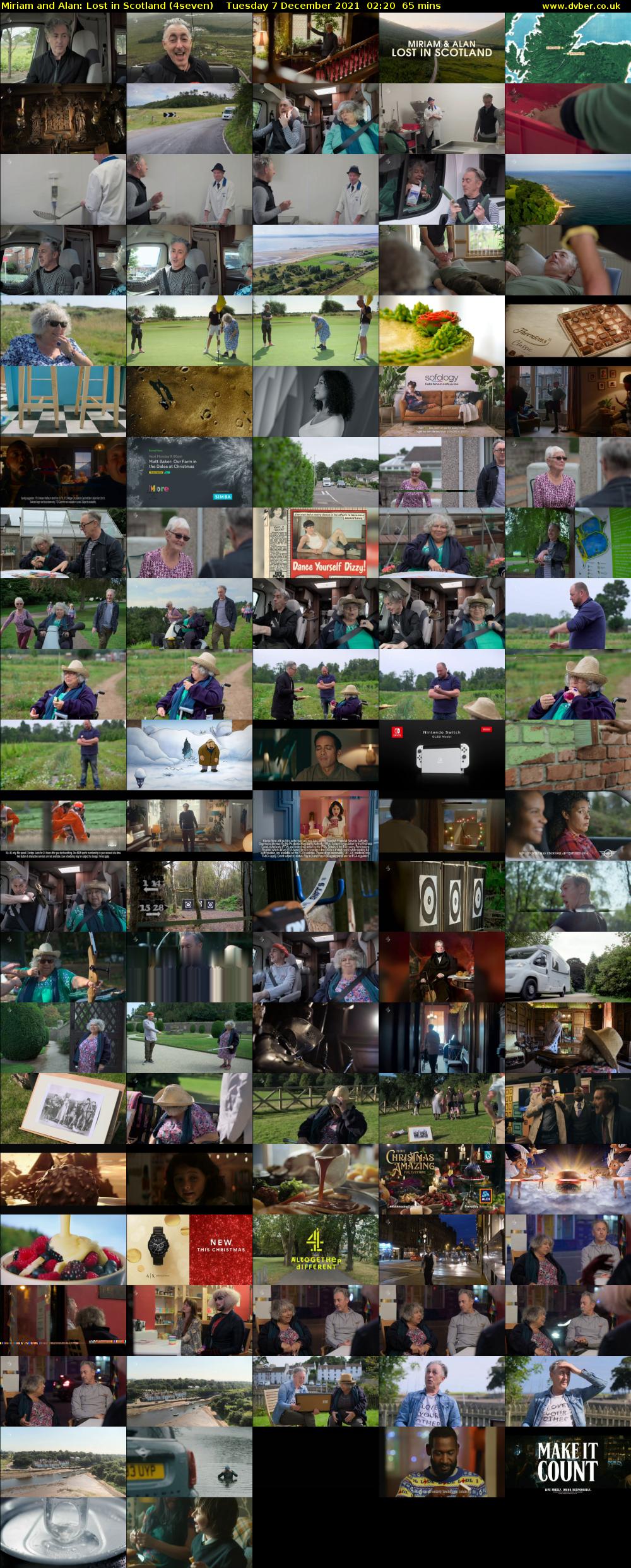 Miriam and Alan: Lost in Scotland (4seven) Tuesday 7 December 2021 02:20 - 03:25