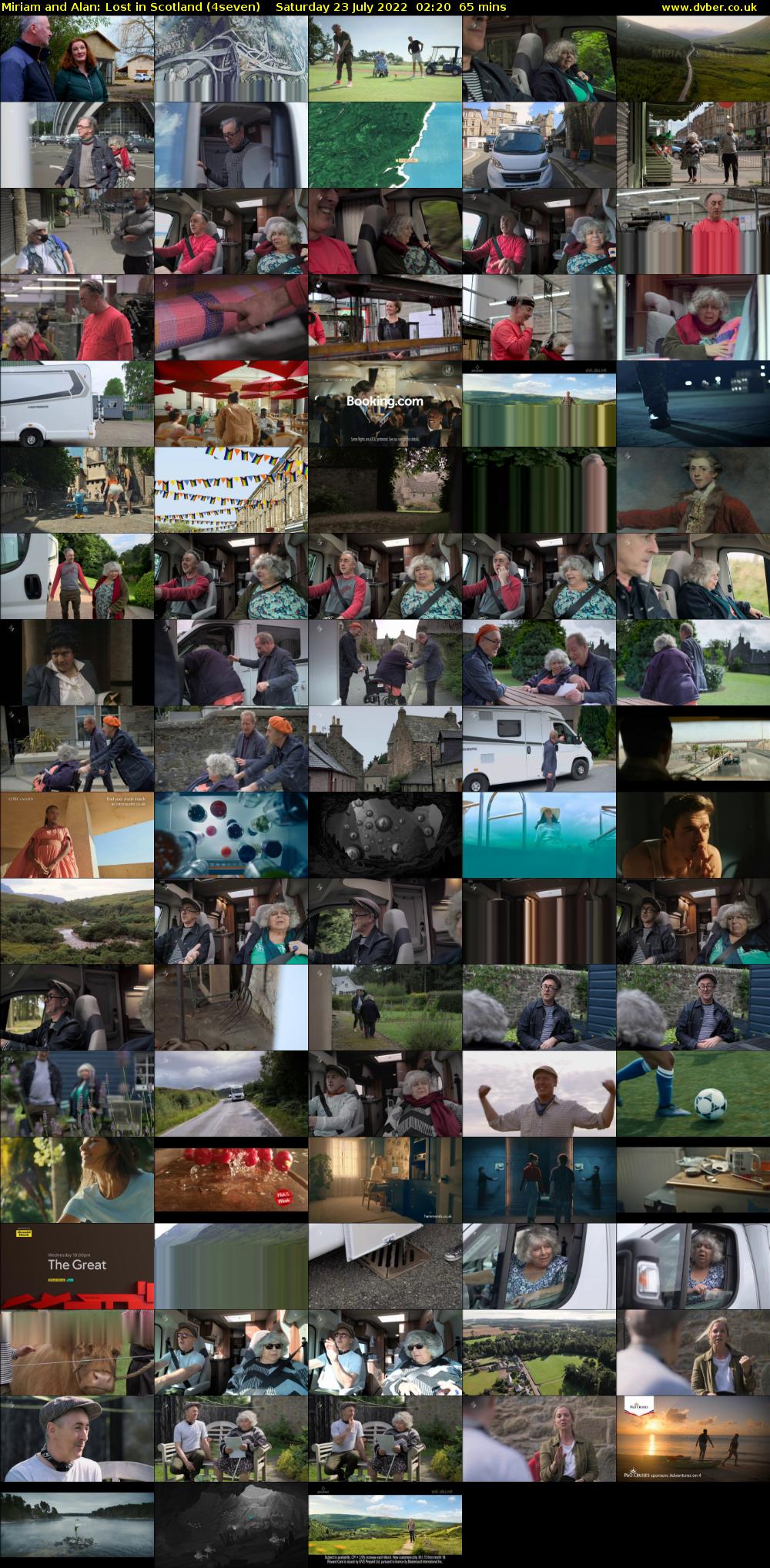 Miriam and Alan: Lost in Scotland (4seven) Saturday 23 July 2022 02:20 - 03:25