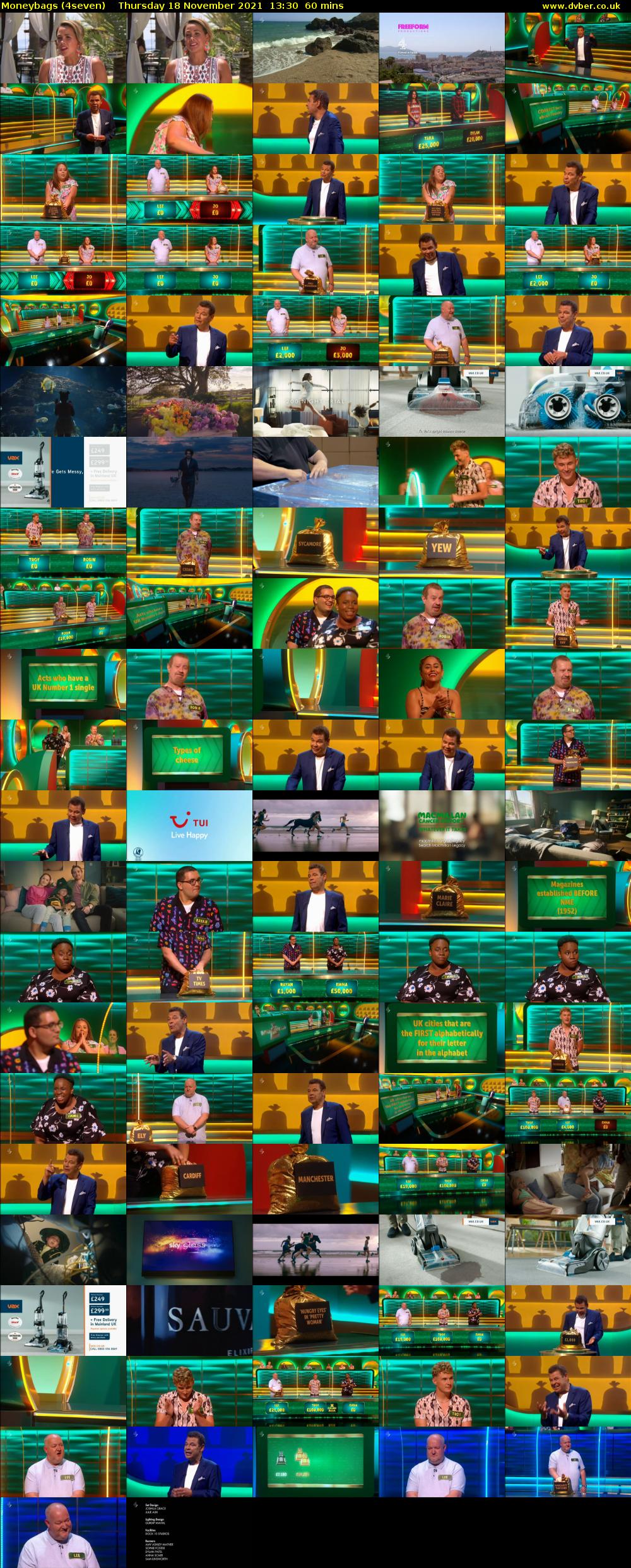 Moneybags (4seven) Thursday 18 November 2021 13:30 - 14:30