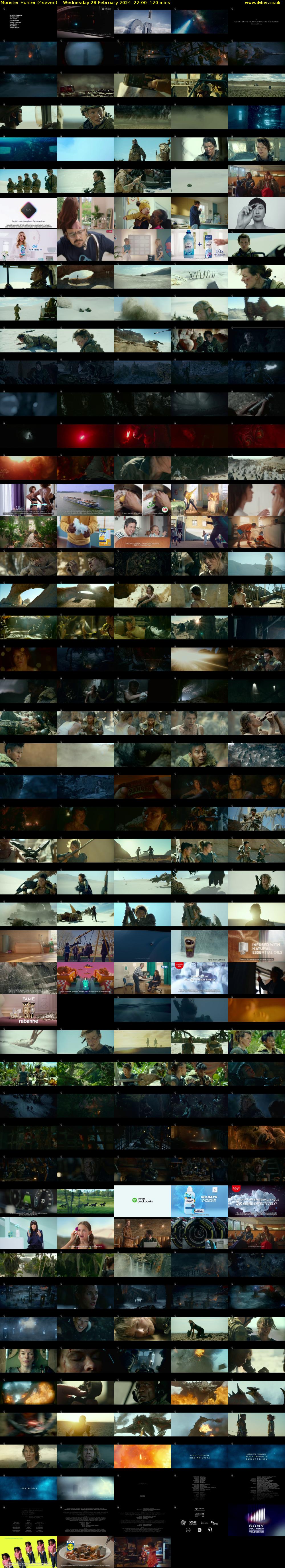 Monster Hunter (4seven) Wednesday 28 February 2024 22:00 - 00:00