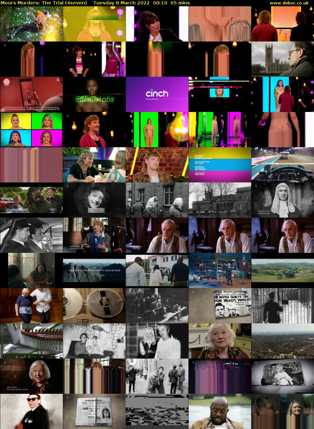 Moors Murders: The Trial (4seven) Tuesday 8 March 2022 00:10 - 01:15
