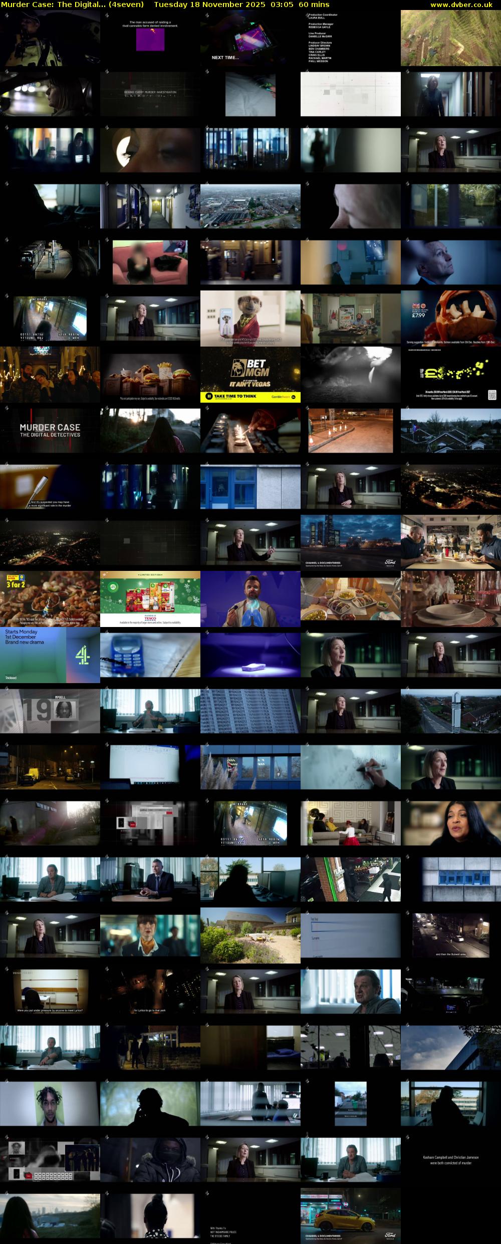 Murder Case: The Digital... (4seven) Tuesday 18 November 2025 03:05 - 04:05