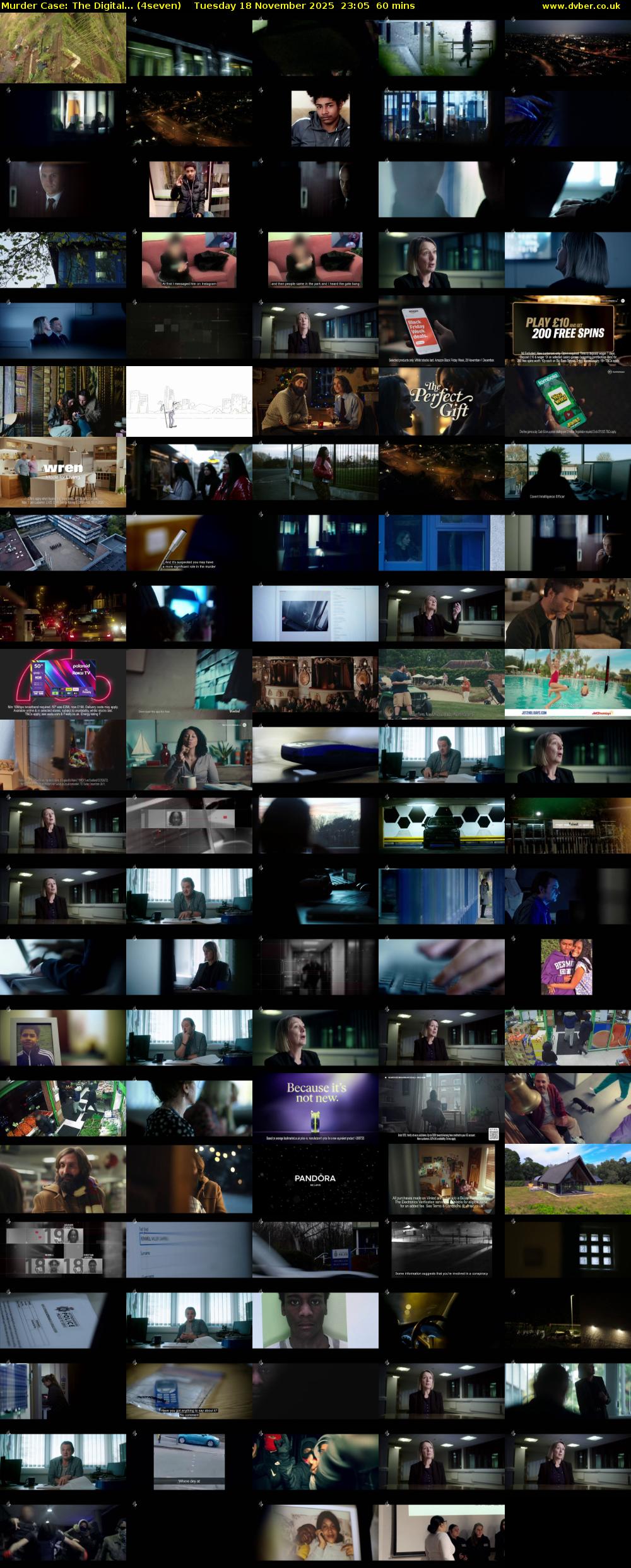 Murder Case: The Digital... (4seven) Tuesday 18 November 2025 23:05 - 00:05