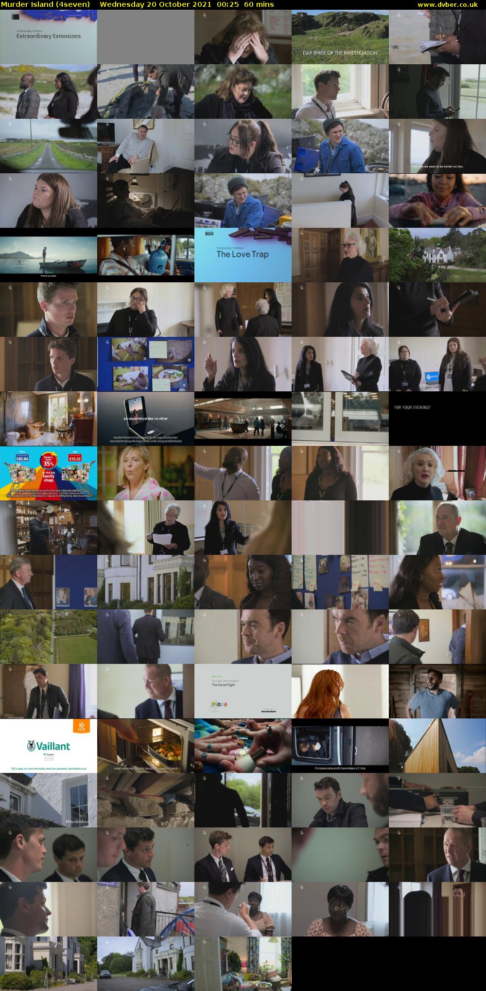 Murder Island (4seven) Wednesday 20 October 2021 00:25 - 01:25