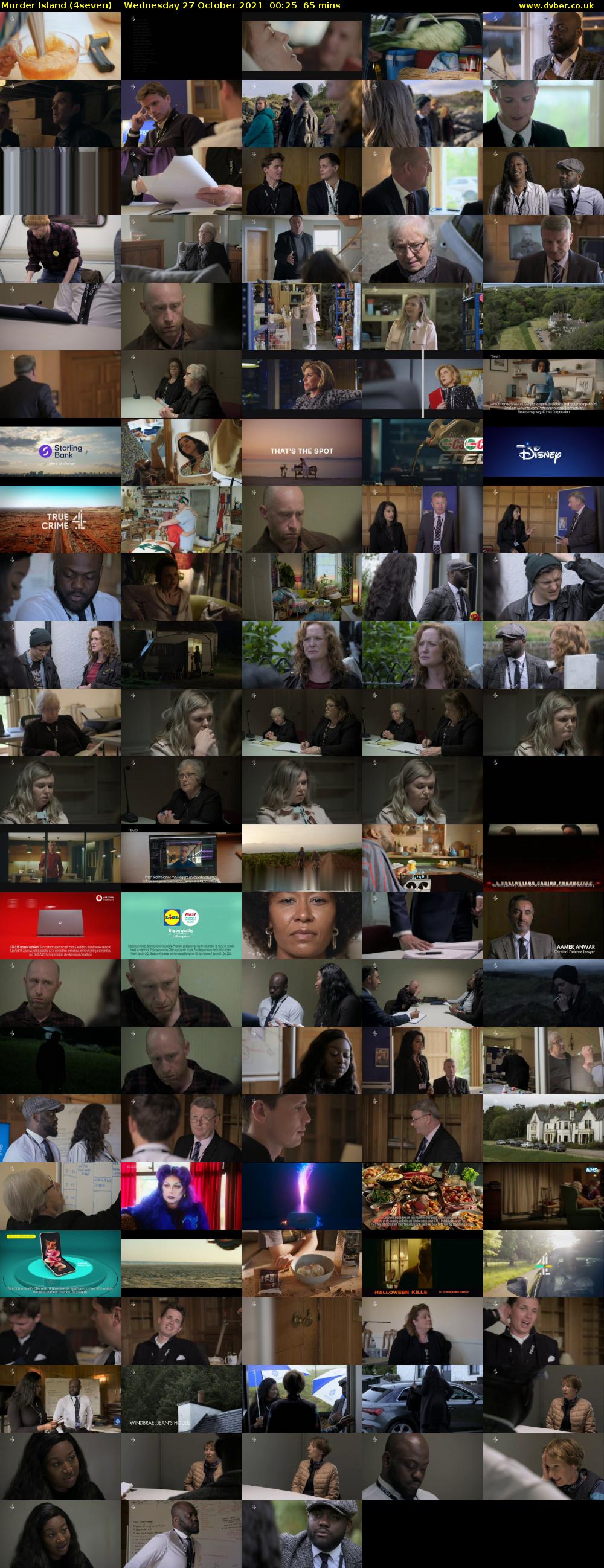 Murder Island (4seven) Wednesday 27 October 2021 00:25 - 01:30