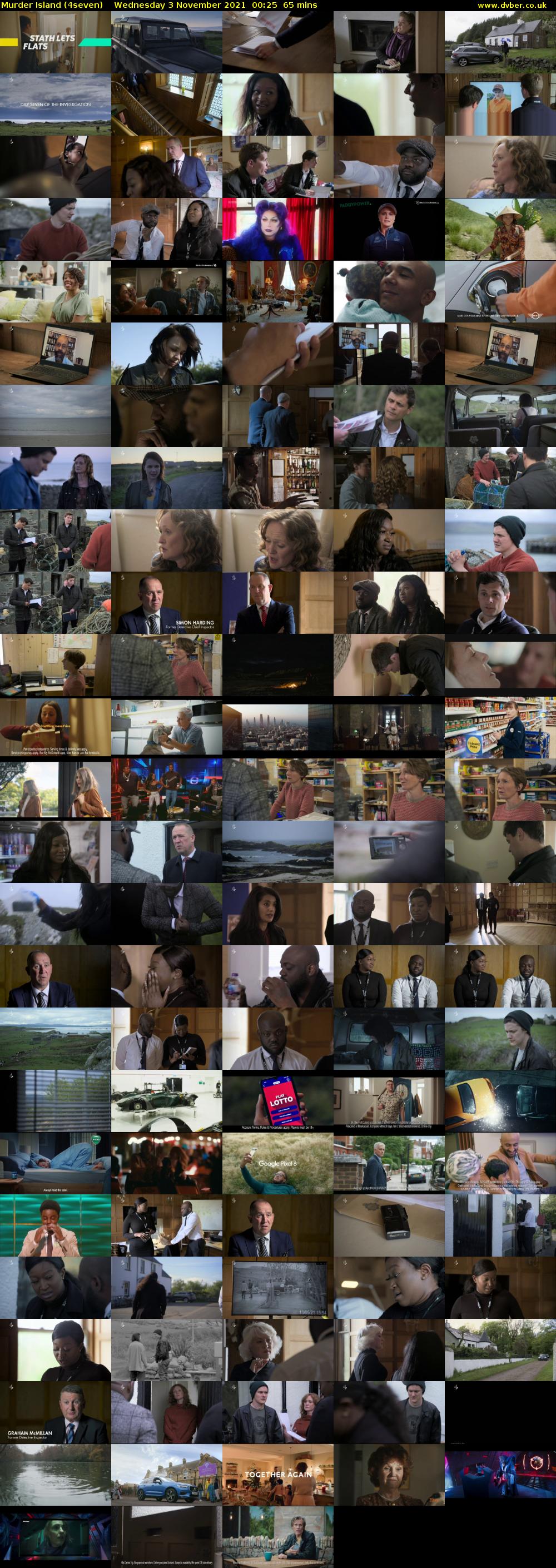 Murder Island (4seven) Wednesday 3 November 2021 00:25 - 01:30