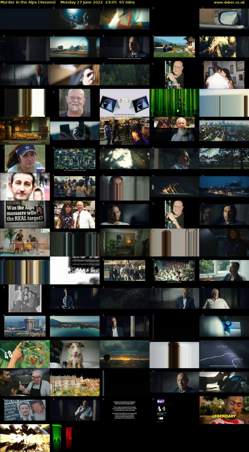 Murder in the Alps (4seven) Monday 27 June 2022 23:05 - 00:10
