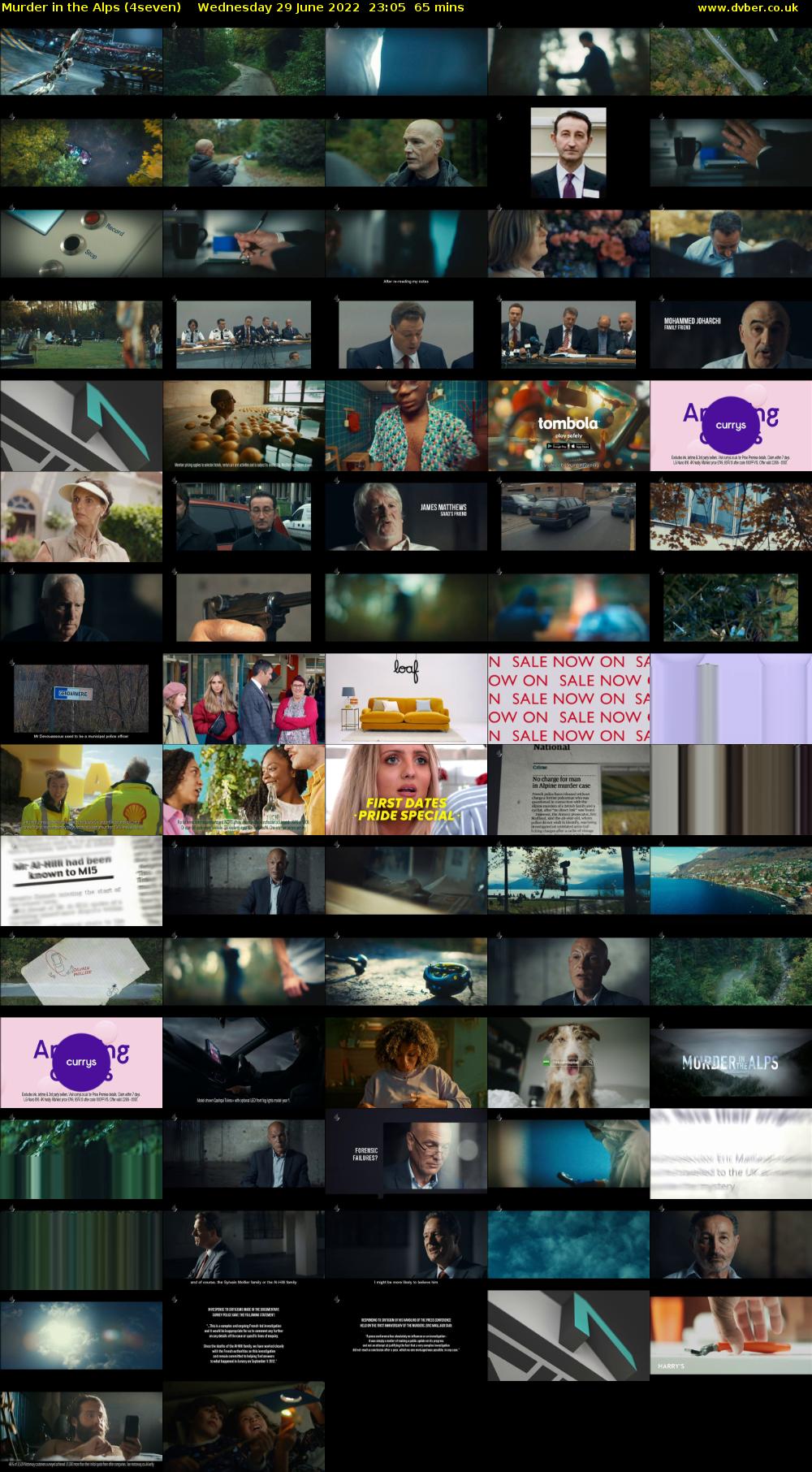 Murder in the Alps (4seven) Wednesday 29 June 2022 23:05 - 00:10