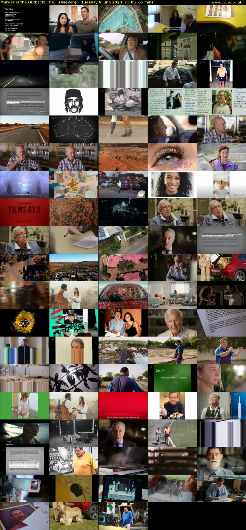 Murder in the Outback: The... (4seven) Tuesday 9 June 2020 23:05 - 00:10
