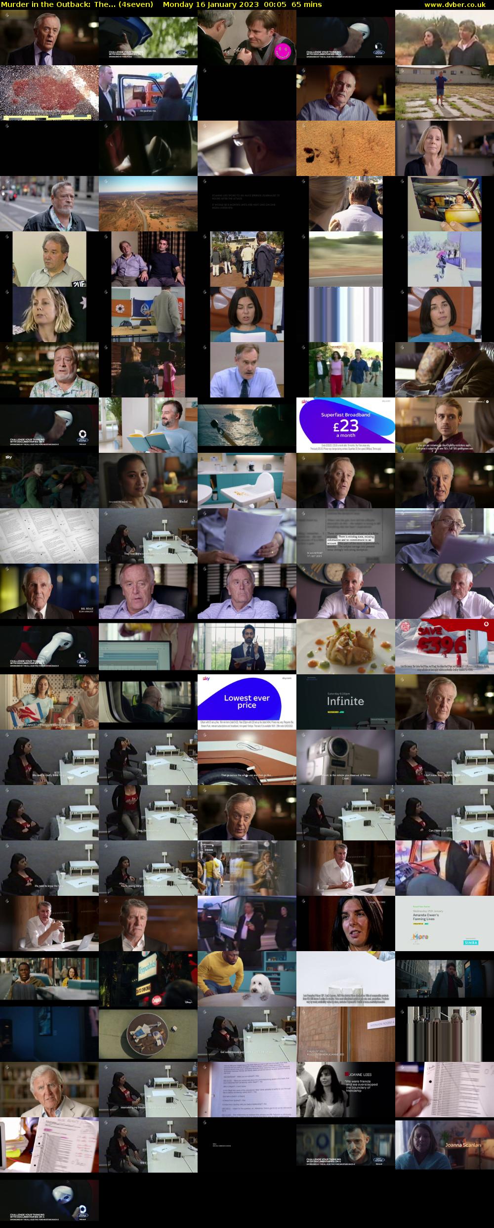 Murder in the Outback: The... (4seven) Monday 16 January 2023 00:05 - 01:10