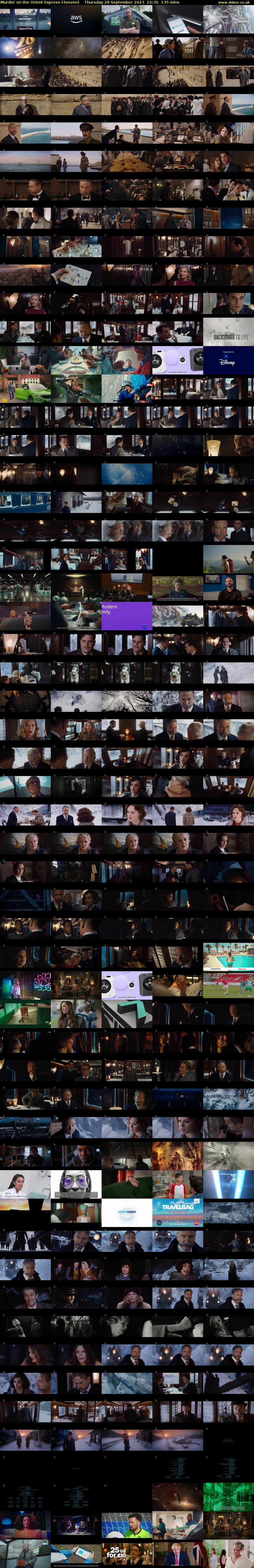Murder on the Orient Express (4seven) Thursday 28 September 2023 22:35 - 00:50