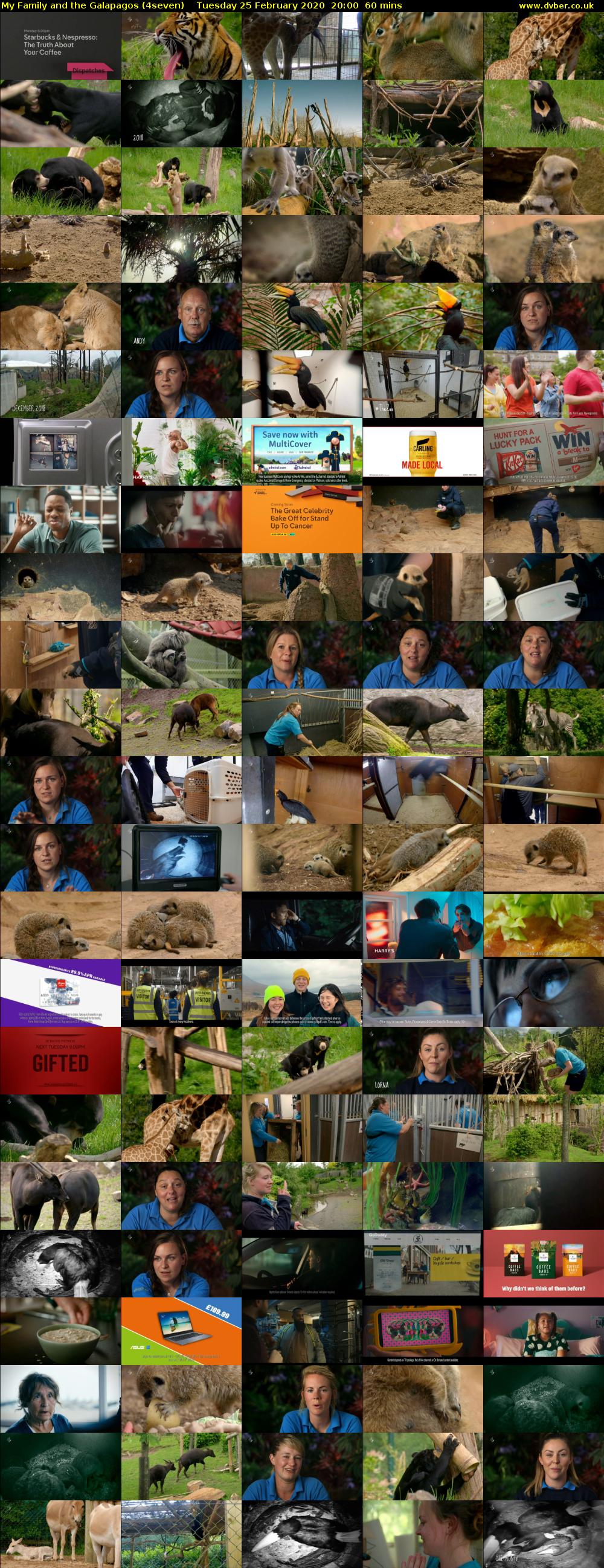 My Family and the Galapagos (4seven) Tuesday 25 February 2020 20:00 - 21:00