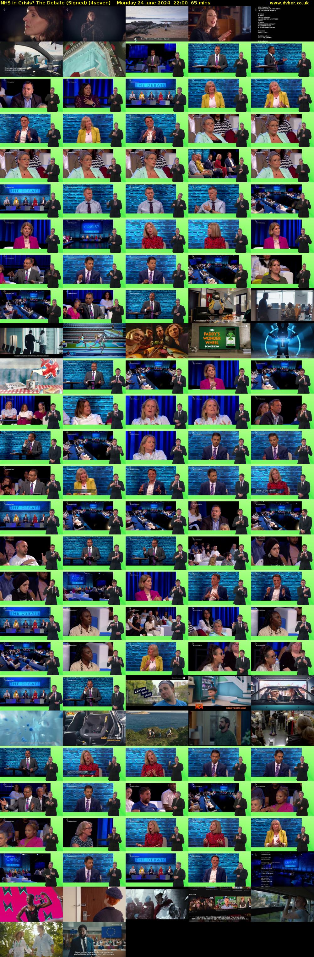 NHS in Crisis? The Debate (Signed) (4seven) Monday 24 June 2024 22:00 - 23:05