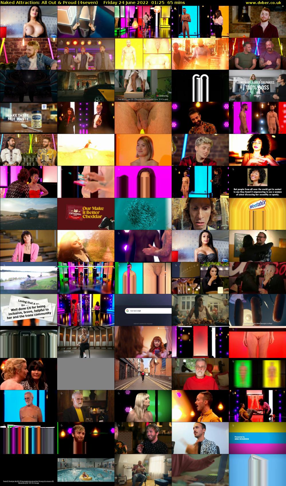 Naked Attraction: All Out & Proud (4seven) Friday 24 June 2022 01:25 - 02:30