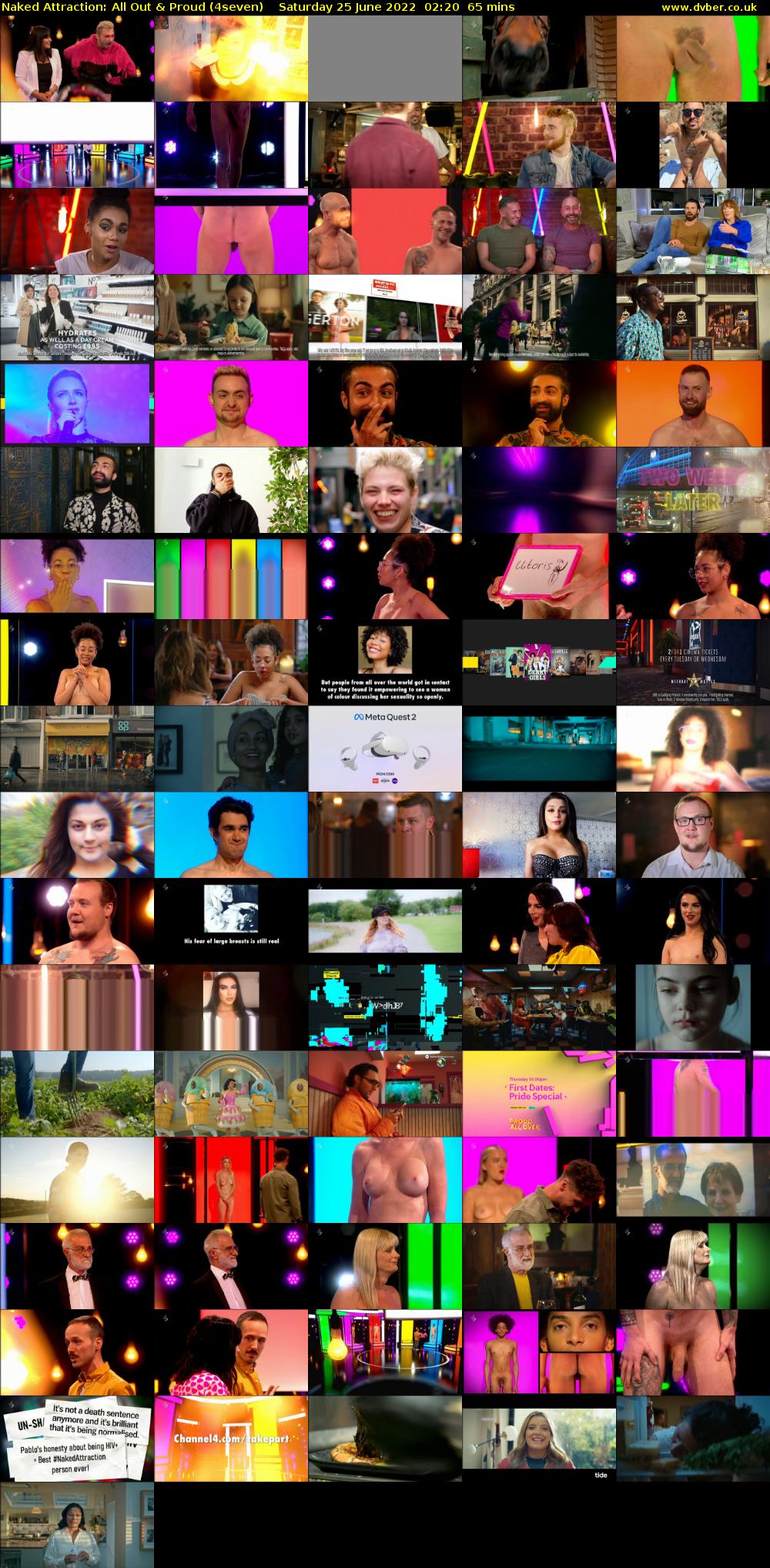Naked Attraction: All Out & Proud (4seven) Saturday 25 June 2022 02:20 - 03:25