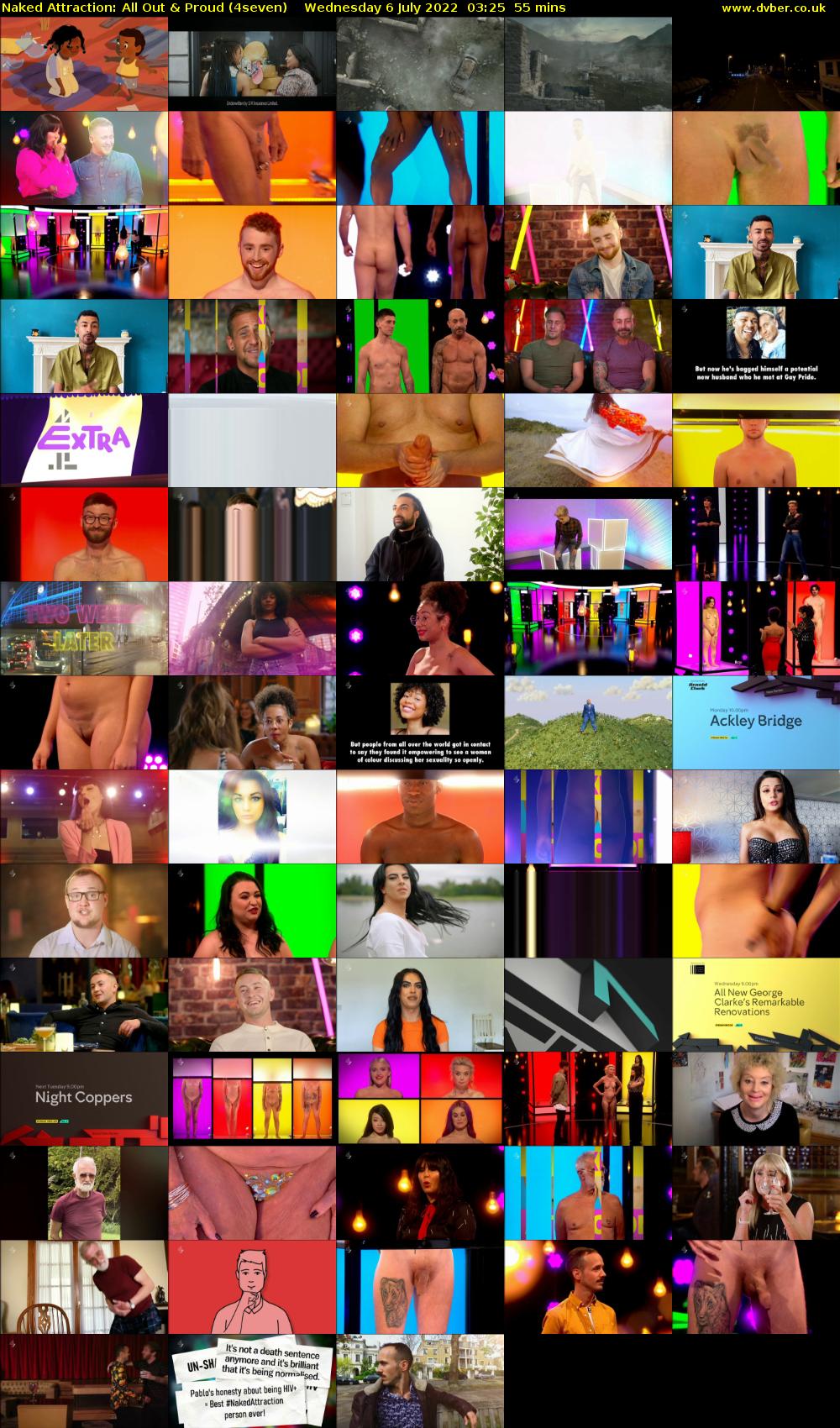 Naked Attraction: All Out & Proud (4seven) Wednesday 6 July 2022 03:25 - 04:20