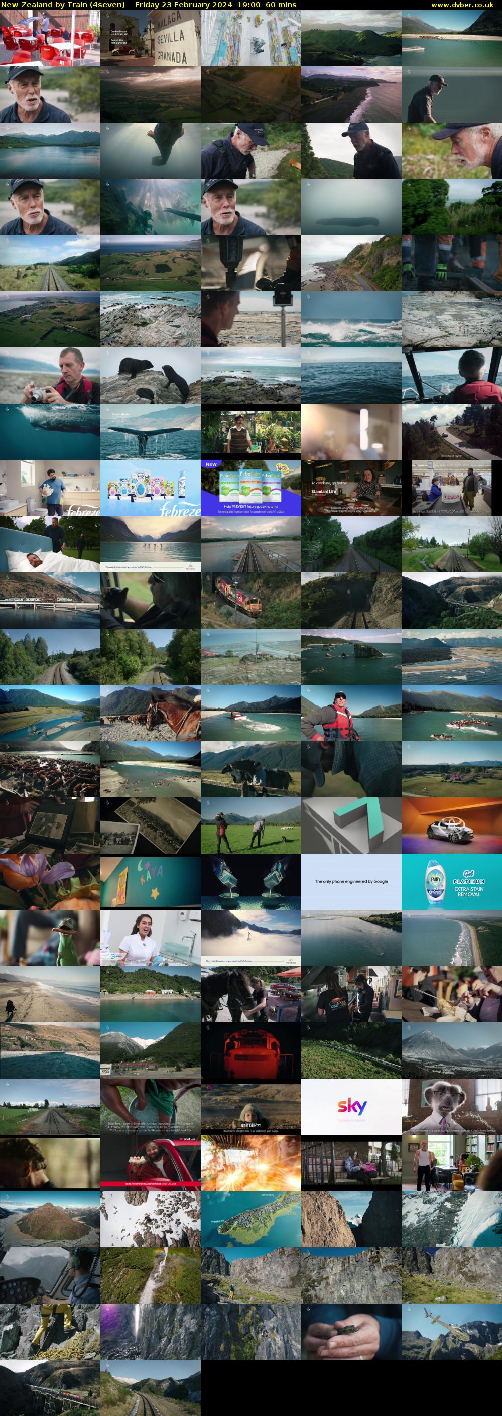 New Zealand by Train (4seven) Friday 23 February 2024 19:00 - 20:00