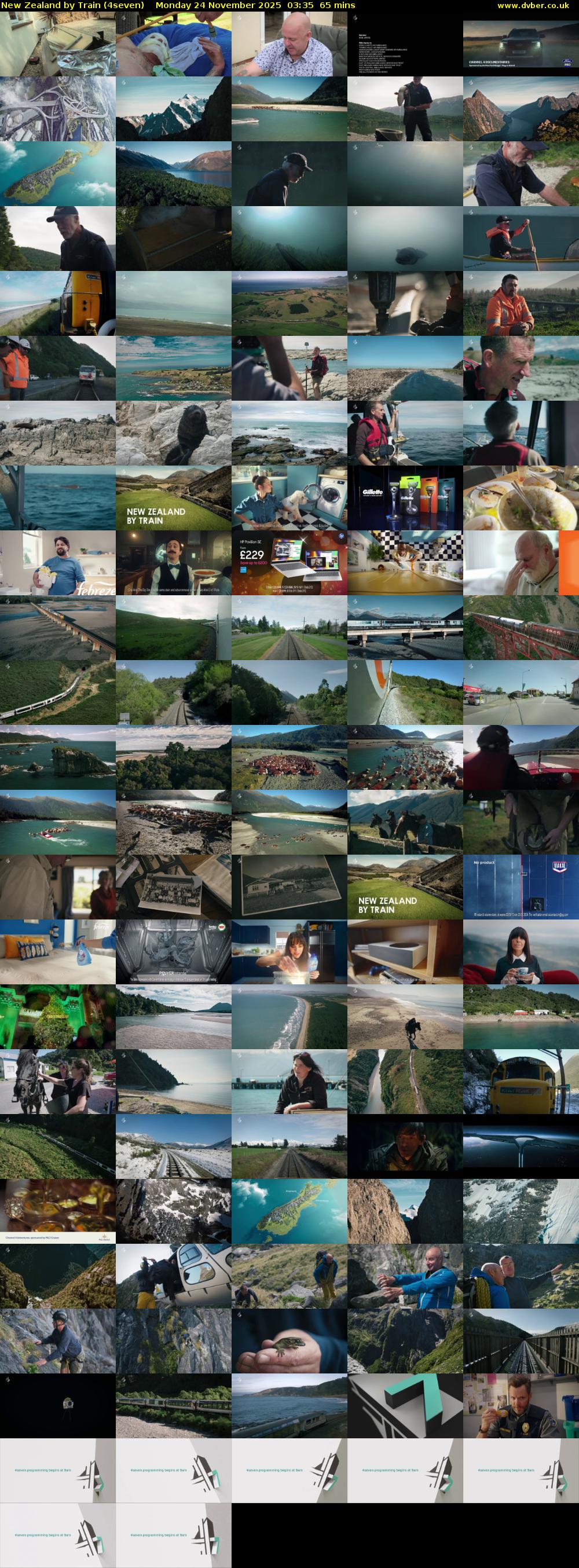 New Zealand by Train (4seven) Monday 24 November 2025 03:35 - 04:40