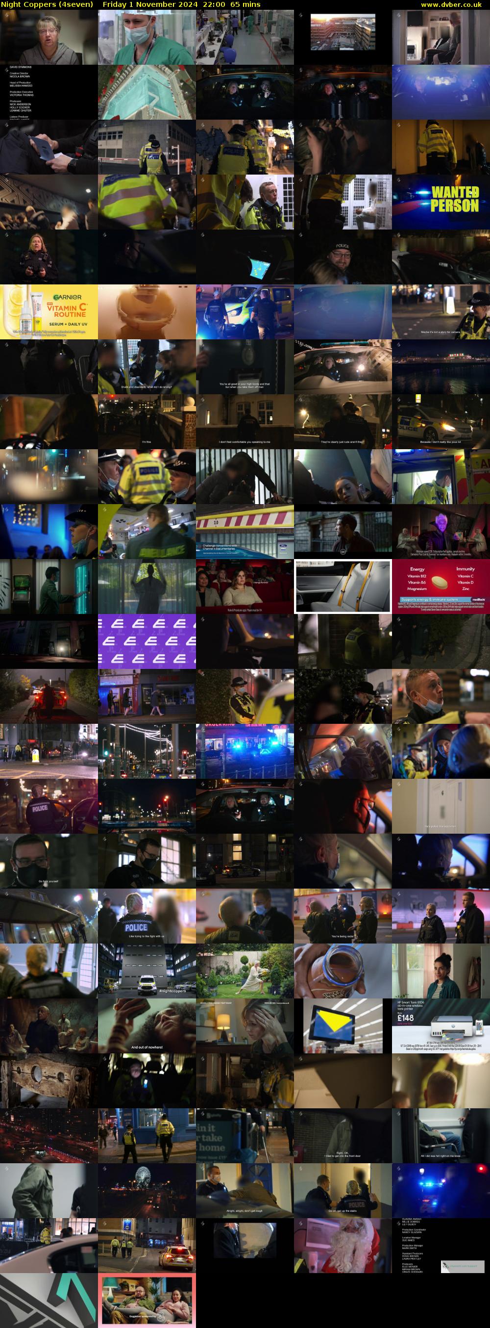 Night Coppers (4seven) Friday 1 November 2024 22:00 - 23:05