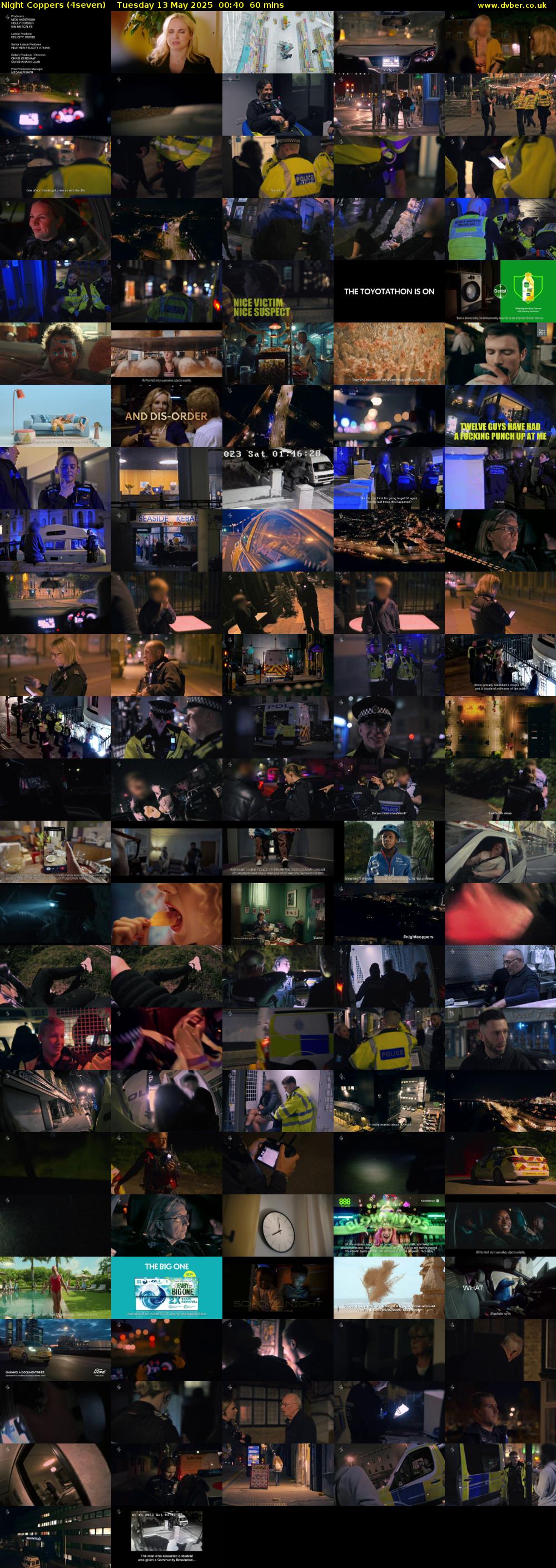 Night Coppers (4seven) Tuesday 13 May 2025 00:40 - 01:40