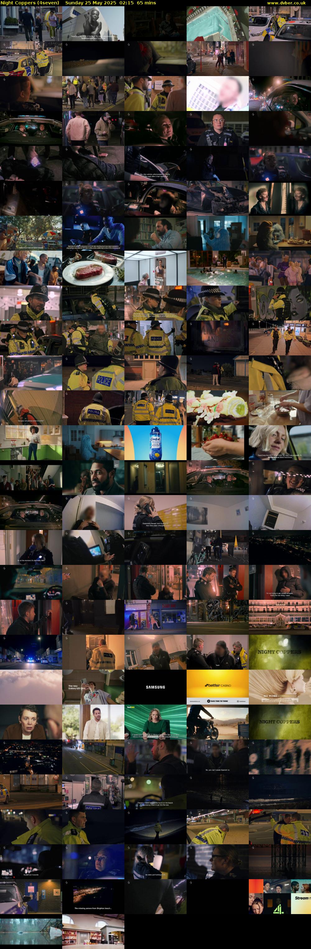 Night Coppers (4seven) Sunday 25 May 2025 02:15 - 03:20