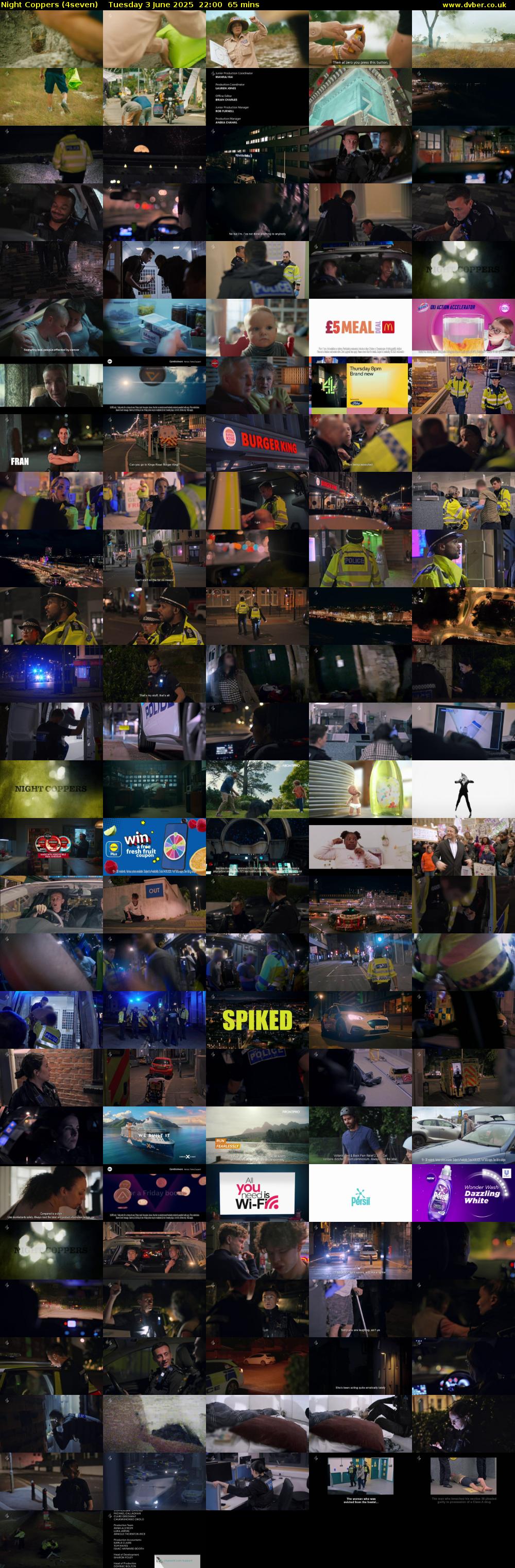 Night Coppers (4seven) Tuesday 3 June 2025 22:00 - 23:05