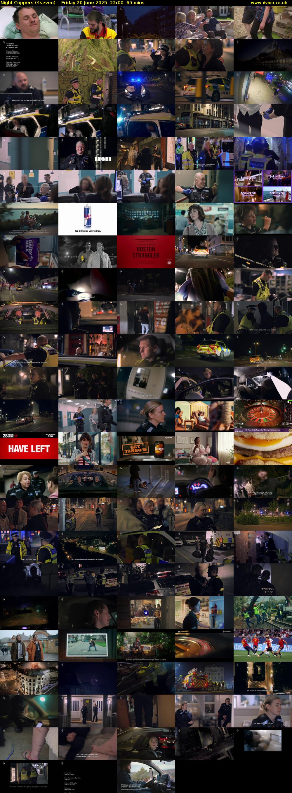 Night Coppers (4seven) Friday 20 June 2025 22:00 - 23:05