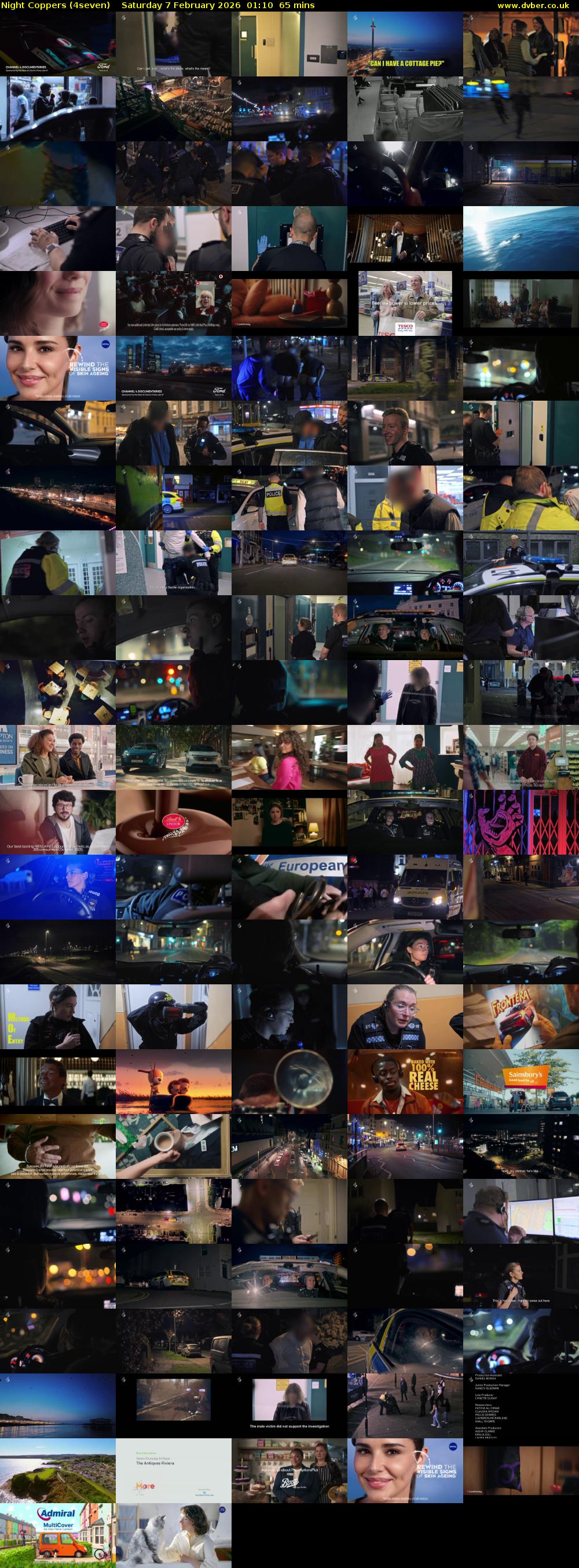 Night Coppers (4seven) Saturday 7 February 2026 01:10 - 02:15