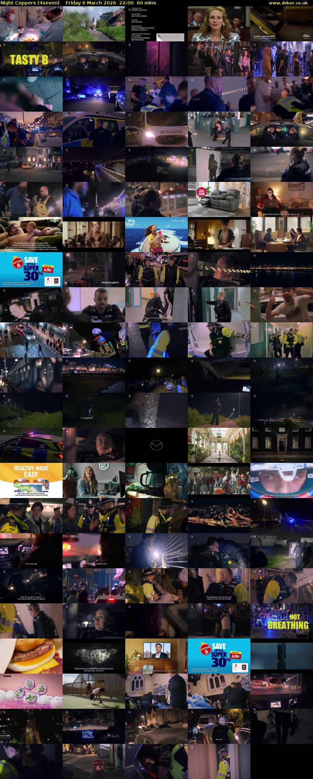 Night Coppers (4seven) Friday 6 March 2026 22:00 - 23:00