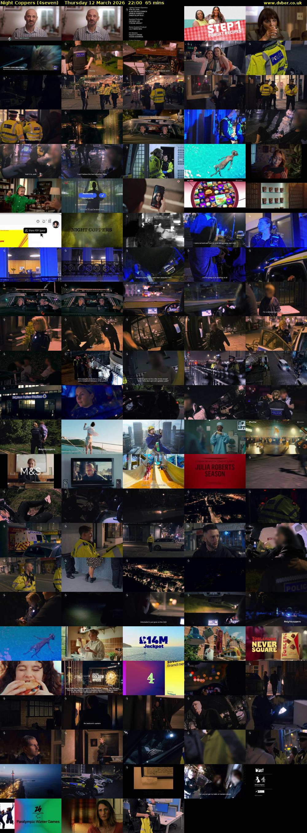 Night Coppers (4seven) Thursday 12 March 2026 22:00 - 23:05